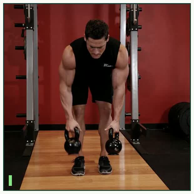 Alternating Kettlebell Row demonstration