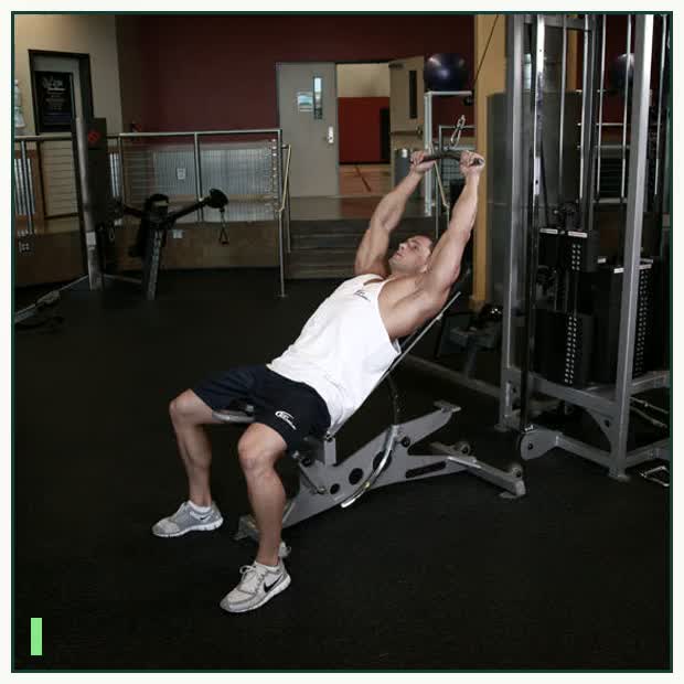 Cable Incline Pushdown demonstration