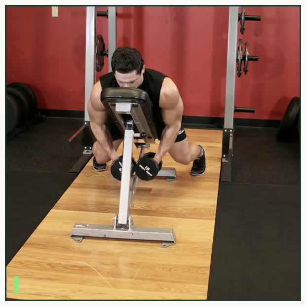 Dumbbell Lying Rear Lateral Raise demonstration