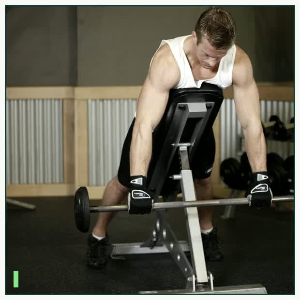 Incline Bench Pull demonstration