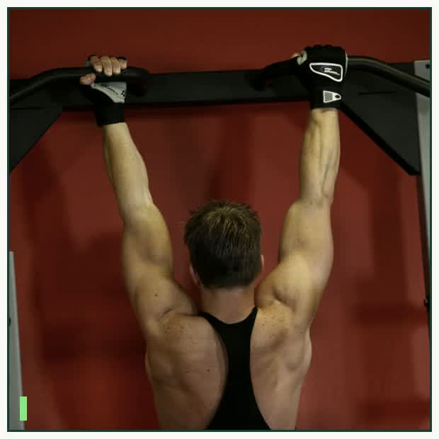 Mixed Grip Chin demonstration