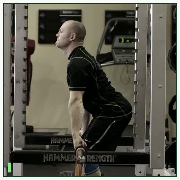 Rack Pull with Bands demonstration