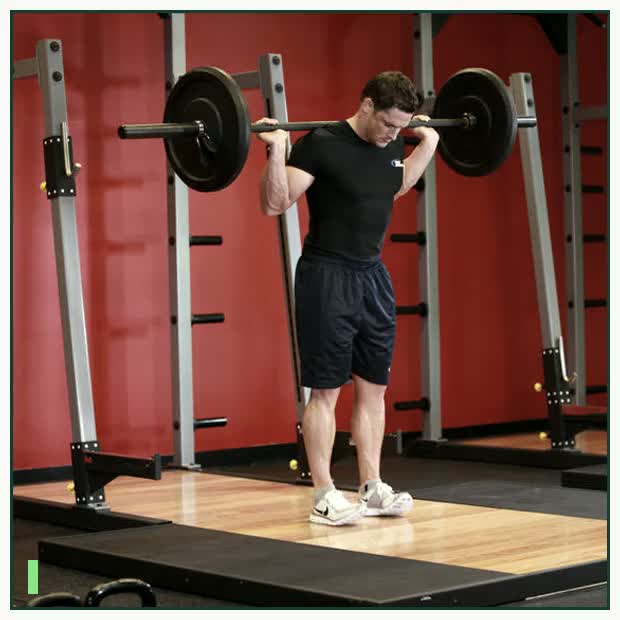 Rocking Standing Calf Raise demonstration