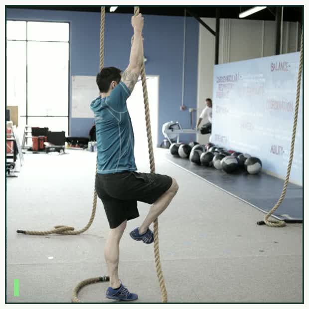 Rope Climb demonstration