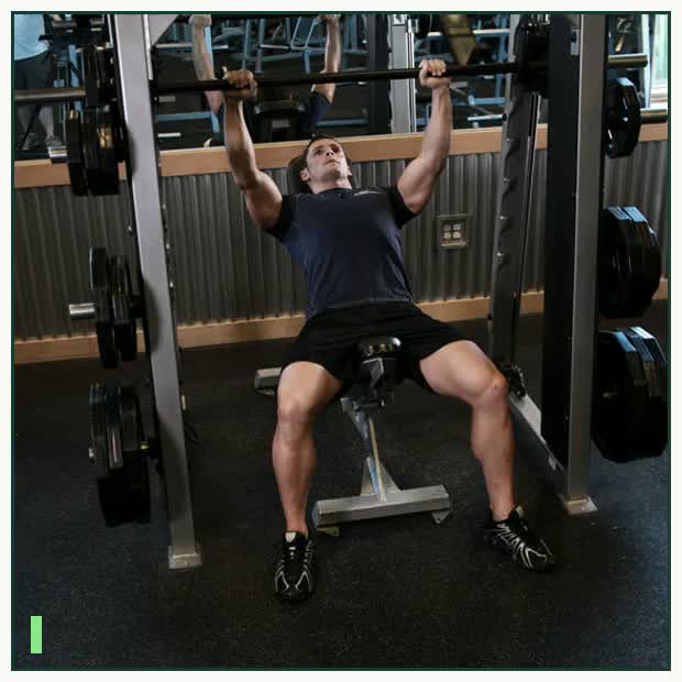 Smith Incline Shoulder Raise demonstration