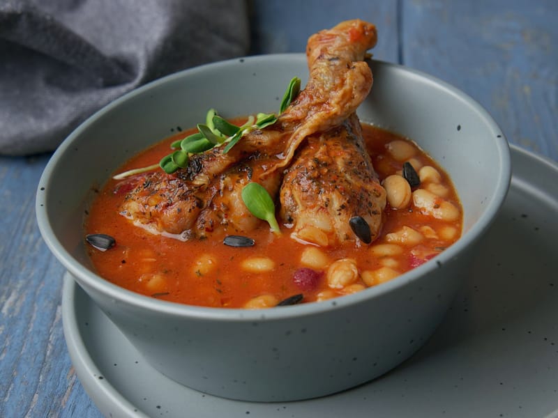 Hearty Chicken & Lentil Stew — Dinner, 503 kcal, 36g protein